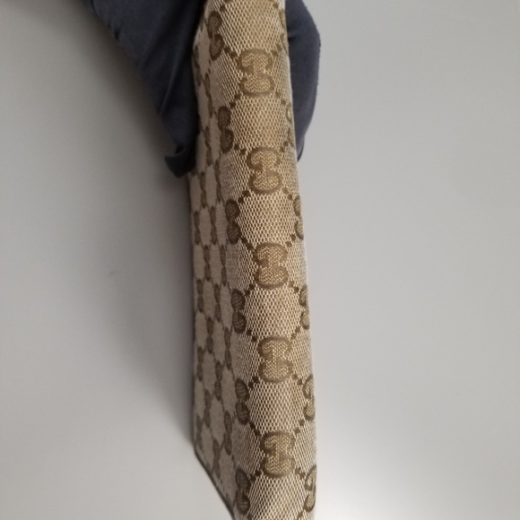 GUCCI Beautiful Classic Signature Large Zippy compact Gucci wallet Italy - Picture 10 of 16